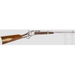 Sharps Model 1853 Carbine, British Market Nr. 10427. Gezogener Lauf im Kal. .52, Seele blank, auf