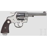 Colt Official Police 38-200 Kal. .38/200, Nr. 674974. Blanker Lauf, Länge 5". Fünfschüssig. Brit.