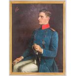 Portrait eines adligen Leutnants im Garde-Dragoner-Regiment Königin Viktoria von Großbritannien u.