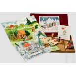 Kinderspiel - Märchenland Zehn WHW-Figürchen im Märchenland. Spielregel, Spielkarten 1 - 10 und zehn
