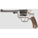 Revolver Lebel 1892, Trainingswaffe Kal. .22 l.r., Nr X1230. Blanker Lauf, Länge 136mm, Gültiger