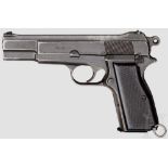 Browning Inglis No. 2 Mk I*, mit Tasche Kal. 9 mm Luger, Nr. 6T9049. Nummerngleich, Lauf ohne S/N,