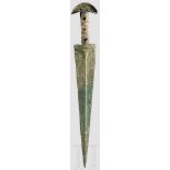 Kurzschwert aus Bronze, Nordwesten des Irans, 12. - 10. Jhdt. v. Chr. Früheisenzeitliches