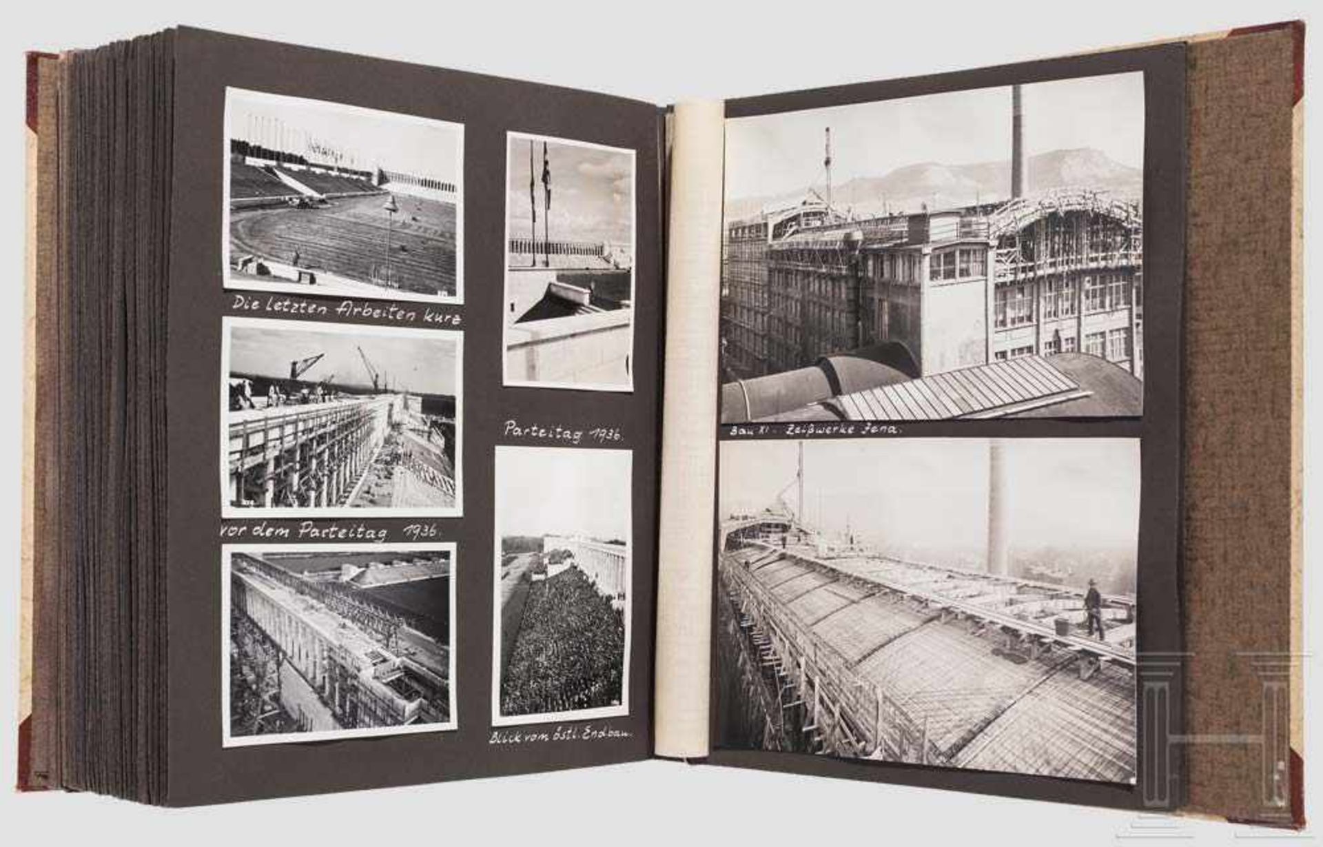 Fotoalbum des Architekten Adolf Emilius, Nürnberg 30er, 40er und 50er Jahre, Architekturaufnahmen - Bild 3 aus 3