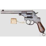 Offiziersrevolver Mod. 1873, J.F.J. Bar, Delft (verkleinerte Ausführung des Mod. 1873) Kal. 9,4