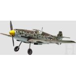 Flugfähiges Modell einer Messerschmitt Bf 109 des Jagdgeschwaders 53 "Pik As" Maßstabsgetreues