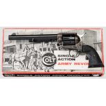 Colt Single Action Army 1873, postwar Kal. .45 Colt, Nr. 43798SA. Blanker Lauf, Länge 7-1/2".