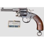 Gendarmerierevolver Mod. 1879/83, Fertigung Belgien Kal. 10,6 mm, Nr. 1618. Nummerngleich. Fast