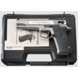 Smith & Wesson ".45 Target Champion", Stainless, Performance Center, im Koffer Kal. .45 ACP, Nr.
