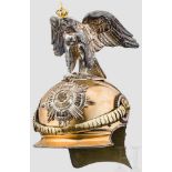 Paradehelm M 1889 für Offiziere des Regiments Garde du Corps oder Gardekürassiere