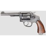Smith & Wesson M & P, Victory-Model Kal. .38 S&W, Nr. V331549. Nummerngleich. Blanker Lauf, Länge