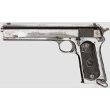 Colt Mod. 1902 (Military) Automatic Pistol Kal. .38 rimless, Nr. 39809. Blanker Lauf, Länge 6".