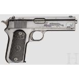 Colt Mod. 1903 Pocket Hammer Pistol Kal. .38 rimless, Nr. 44026. Blanker Lauf, Länge 4-1/2".