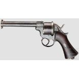 Revolver Raphael, US-Bürgerkrieg Kal. 11 mm Raphael, Nr. 454. Achtfach gezogener, leicht rauher