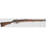 Enfield (SMLE) Rifle No. 1 Mk III* Ishapore Kal. .303 brit., Nr. 89538. Nummerngleich. Blanker Lauf.