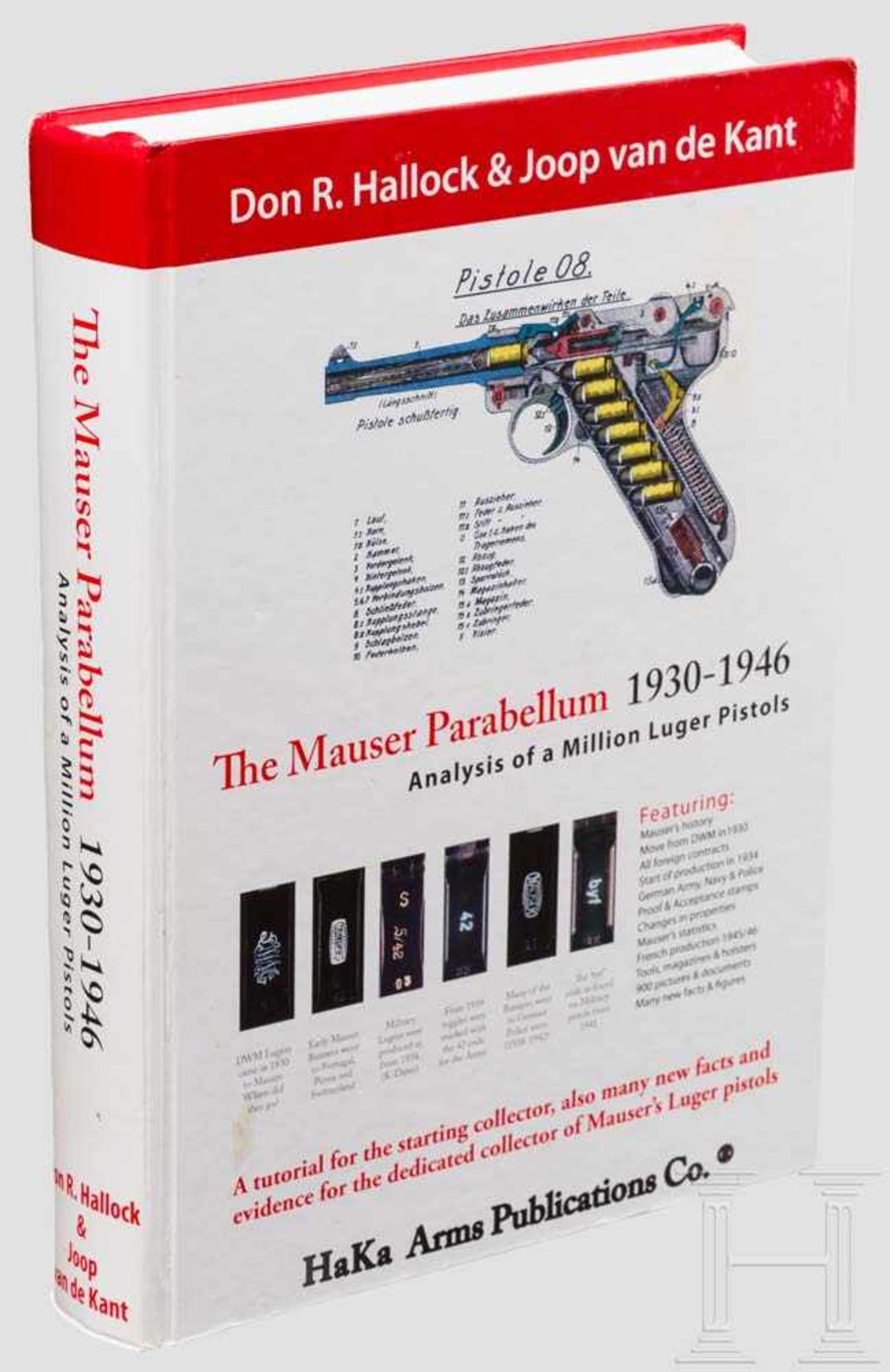 Hallock / van de Kant "The Mauser Parabellum 1930 - 1946" Neuerscheinung von 2010 mit 704 farbig