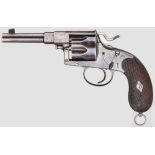 Bayerischer Offiziersrevolver Mod. 1883, Suhler Konsortium Kal. 10,6 mm, Nr. 901. Nummerngleich