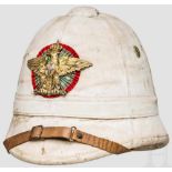 Tropenhelm für Offiziere des Generalstabs, datiert 1912 Casco Tropicale "Stato Maggiore"