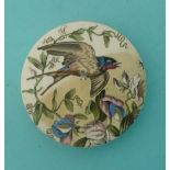 The Swallow (297) medium (prattware, pot lid, potlid)