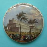 Grand International Buildings of 1851 (133) (prattware, pot lid, potlid)