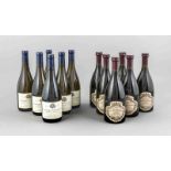 6 Flaschen Chassange-Montachet, Premier Cru - Les Chaumés, Jahrgang 2004, 75 cl sowie 6 Flaschen