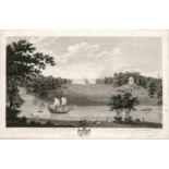 Samuel Middiman (1750-1831), nach Le Febre, zwei versch. Ansichten des Schlosses Scoonenbergh bei