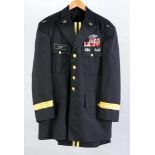 Offiziers Uniform U.S. Army, Schulterstücke fehlen, L. 85 cm