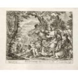 Valentin Lefebvre (ca.1642-1682) nach Tizian, 9 Blatt aus der Folge "Opera Selectiora Quae