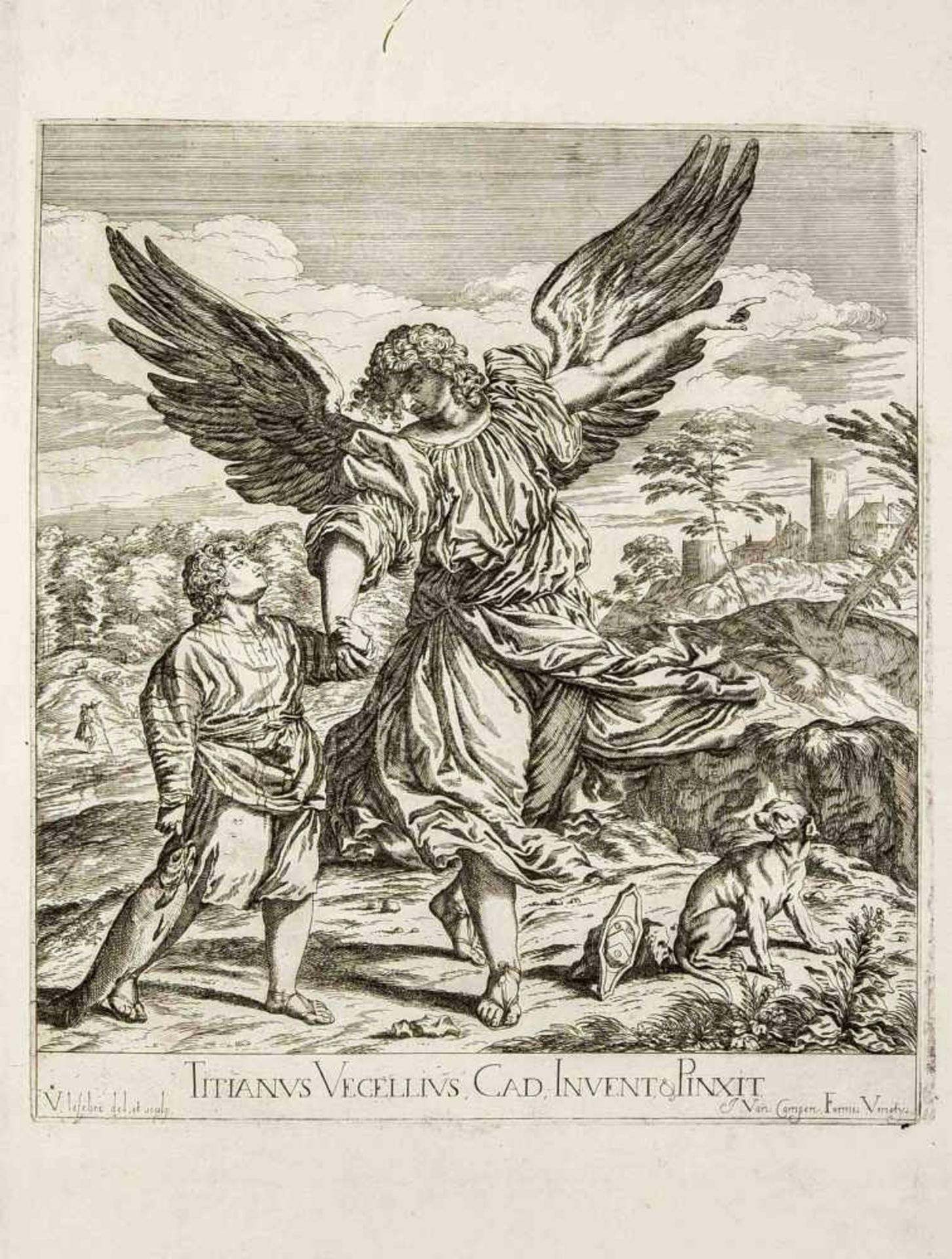Valentin Lefebvre (ca.1642-1682) nach Tizian, 9 Blatt aus der Folge "Opera Selectiora Quae - Bild 6 aus 6