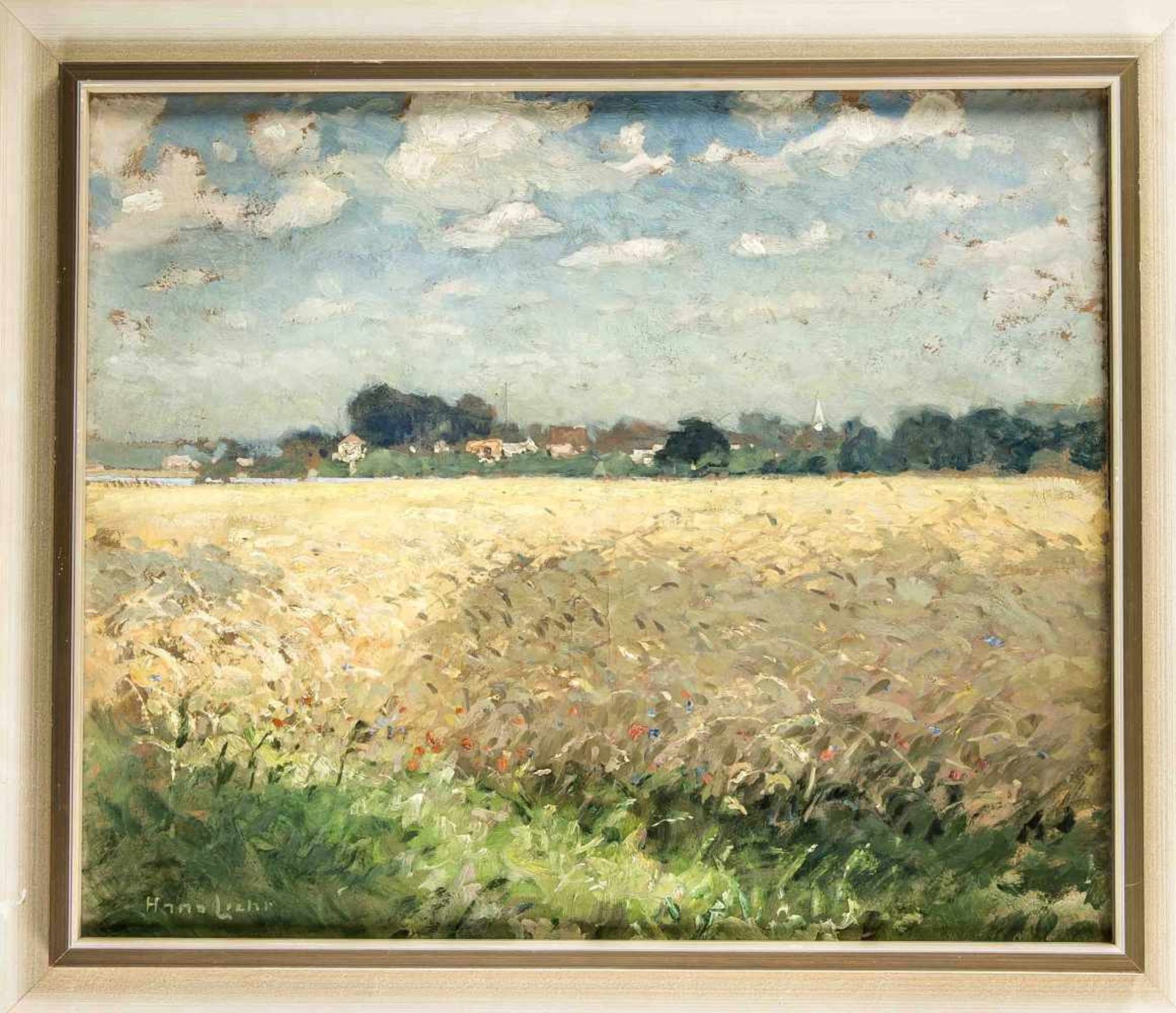 Hans Licht (1876-1935), Landschaftsmaler des dt. Impressionismus, studierte in Berlin bei Bracht und