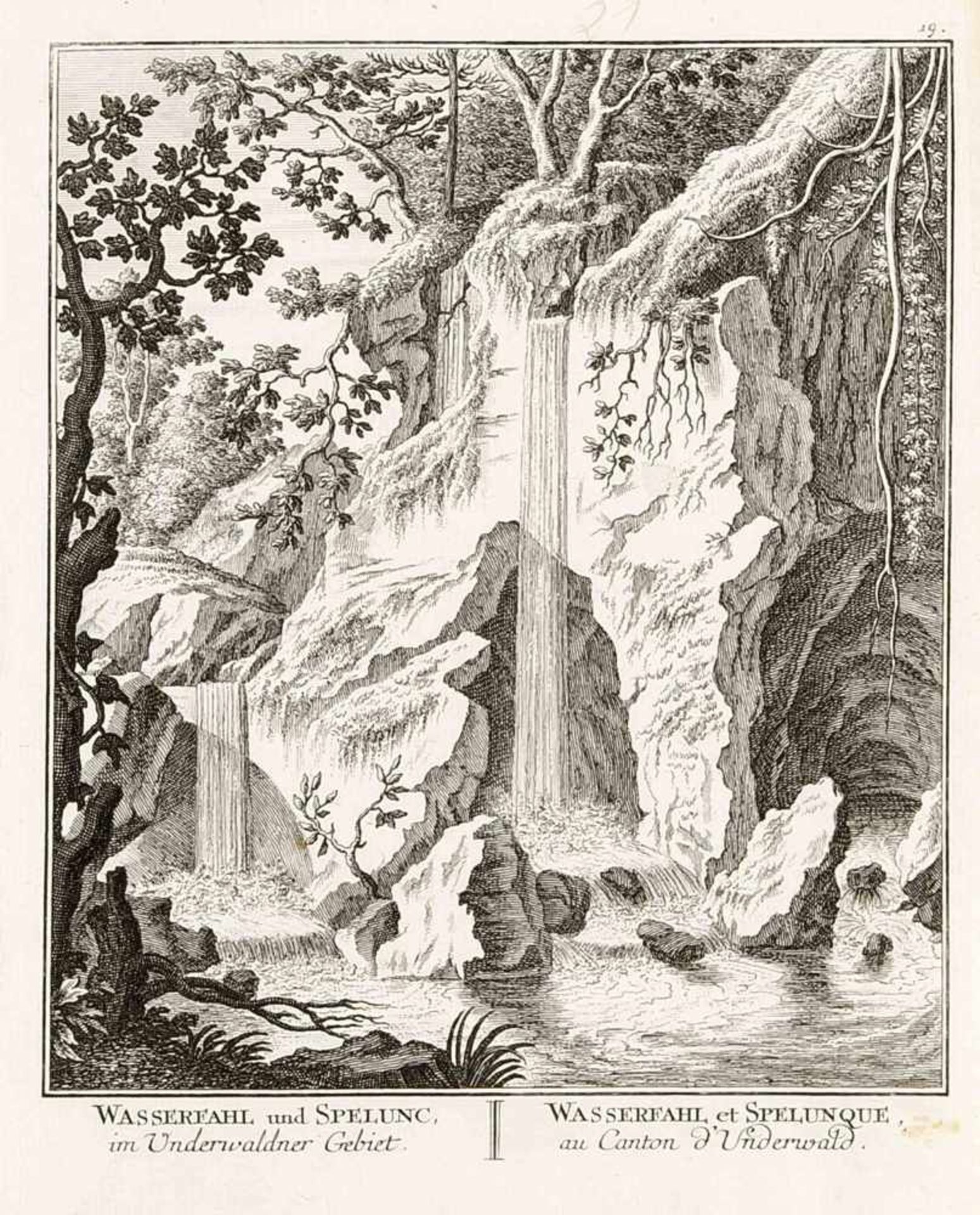 Konvolut von 10 schweizer Ansichten des 18. und 19. Jh., versch. Drucktechniken, daruntereine - Bild 4 aus 6