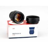 Leica Leitz Noctilux-M 1:1/50 E60, 3434859, 11821 Canada, vorderer Staubdeckel fehlt, imoriginalen