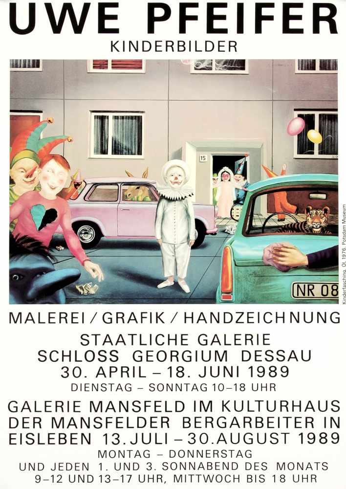 Konvolut von 10 Plakaten, DDR, Kunstausstellungen, Museen, Festivals etc., versch.Entwürfe und - Bild 2 aus 5