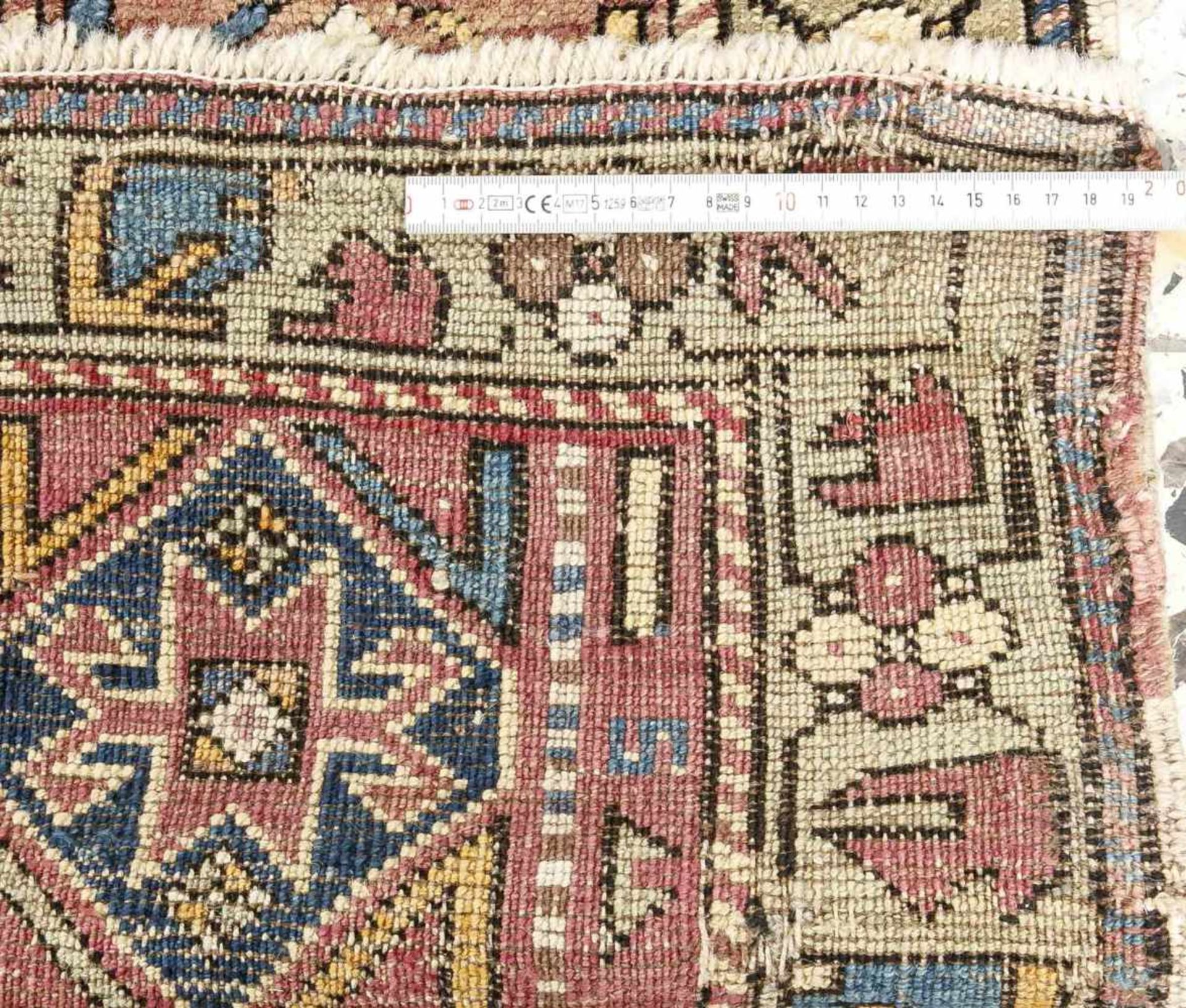 Teppich, Aserbaidschan, sign. "Bidjor", 163 x 288 cm - Bild 2 aus 2