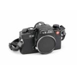 Leica R-E Kamerakorpus schwarz 1788154 mit Staubdeckel