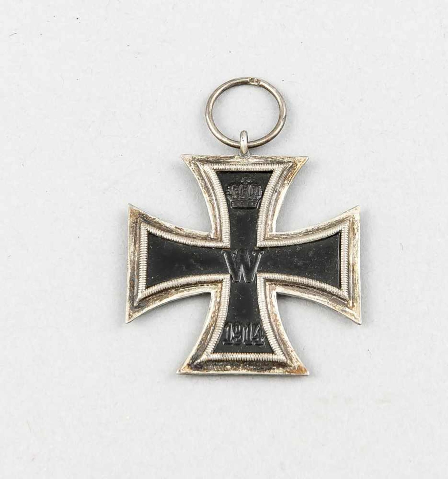 Eisernes Kreuz 2. Klasse, 1914, mit Band, L. 4,9 cm