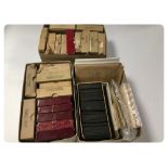 A QUANTITY OF PHOTOGRAPHIC GLASS NEGATIVES, ALSO GLASS PLATES AND NEGATIVES,