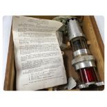 VINTAGE NAYLOR "SPIRALARM" AUTOMATIC GAS ALARM TYPE 'S' IN FITTED CASE WITH ORIGINAL INSTRUCTIONS