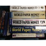 WORLD PAPER MONEY CATALOGUES, PLUS OTHERS, VARIOUS EDITIONS,