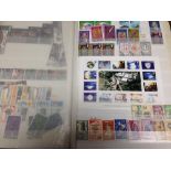 LARGE STOCKBOOK VARIOUS WITH KENYA POSTAGE DUES, MALDIVES, NAURU, NORFOLKS ETC.