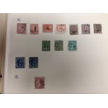 CANADA: 1852-1968 COLLECTION IN A PHILATELIC ALBUM, 1852 10d USED (PINHOLE), 1864 2c USED,