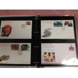 CHINA: 1988-94 ALBUM WITH FDC, STATIONERY ETC.