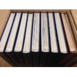 SCANDINAVIA: BOX WITH DUPLICATED USED IN 10 STOCKBOOKS, SWEDEN,