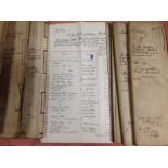 ESTATE ACCOUNTS FOR 1892-3, ALSO 1902-18 (11), RELATING TO FORTESQUE WALTER KELLETT LONG,
