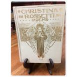 Rossetti (Christina) Poems. F Harrison illus. Early edition of this lovely work c 1912.