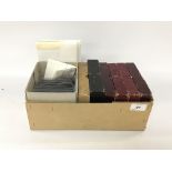 BOX WITH A COLLECTION OF PHOTOGRAPHIC GLASS NEGATIVES, MAINLY RELATING TO CROMER, POPPYLAND AREA,