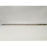 HARDY BROS LTD 'THE PERFECTION' VINTAGE SPLIT CANE FISHING ROD IN HARDYS CANVAS BAG