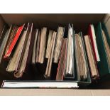 LARGE BOX GENERAL COLLECTIONS IN TWENTY,