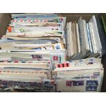 BOX OF COVERS, FDC ETC., CANADA WITH POS