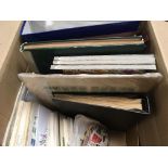 BOX VARIOUS WITH COVERS AND FDC, NETHERL